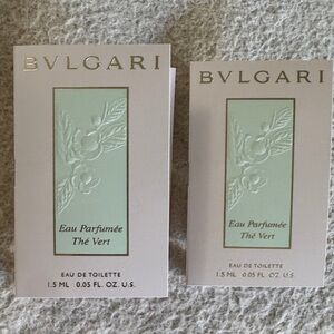 Bulgari Eau Parfumée Thé Vert travel Set